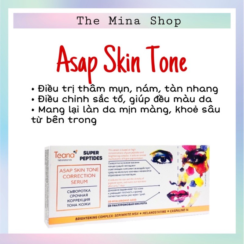 Serum Teana Super Peptides Asap Skin Tone Correction