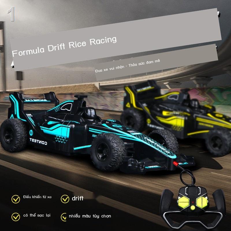 XTYCông thức F1 ô tô điều khiển từ xa có thể sạc lại đồ chơi điện graffiti ferrari đua xe drift đua xe cậu bé đồ chơi