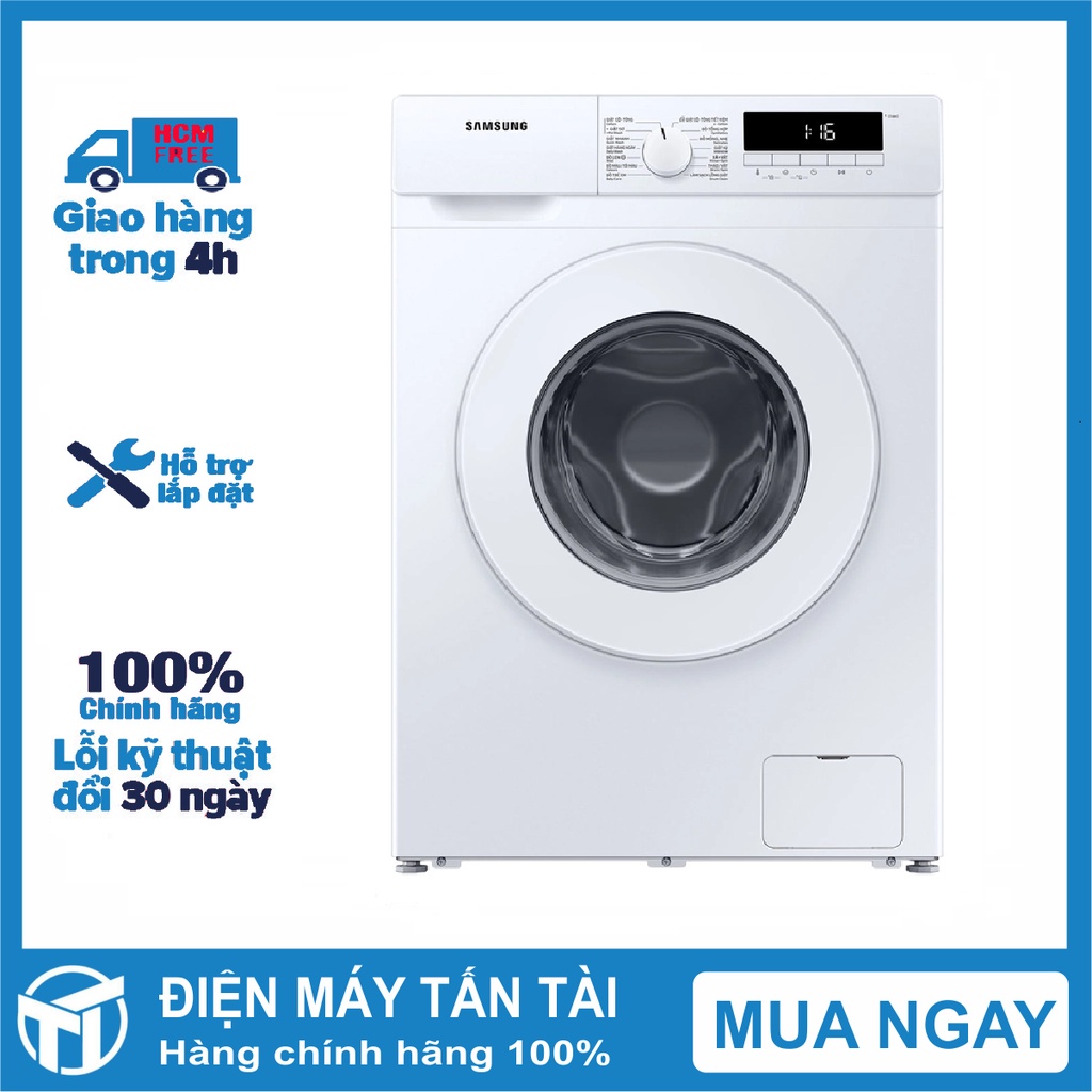 Máy giặt cửa trước Samsung Digital Inverter 9.0kg WW90T3040WW/SV giặt nước nóng, giao hàng miễn phí trong TP HCM