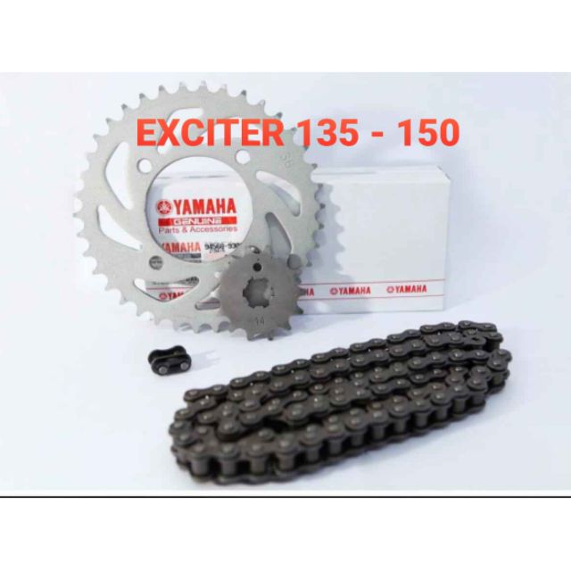 Nhông xích Yamaha chính hãng cho Exciter 150 - Exciter 135