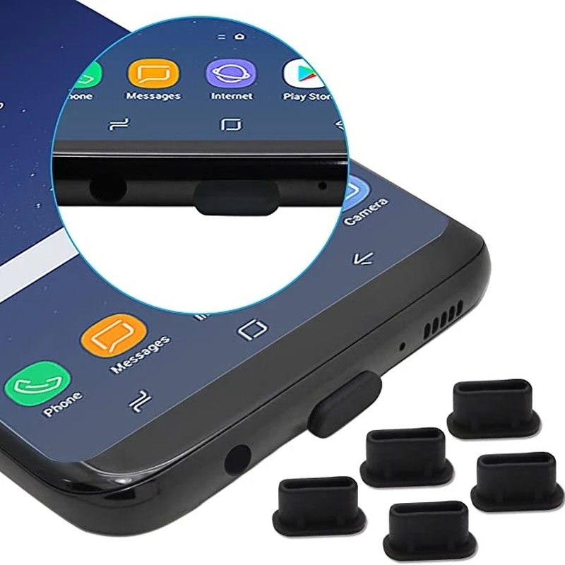 Nắp đậy chống bụi chất lượng dành cho cổng sạc usb type C chất liệu silicone