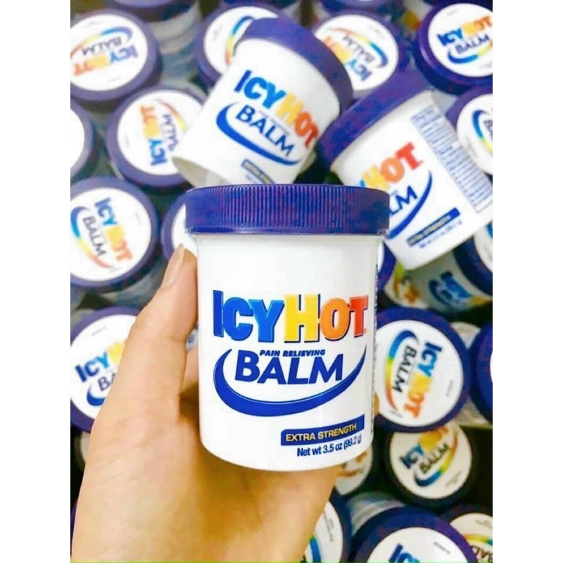 DẦU CÙ LÀ MỸ - DẦU NÓNG XOA BÓP GIẢM ĐAU NHỨC - ICY HOT BALM 99,2gr