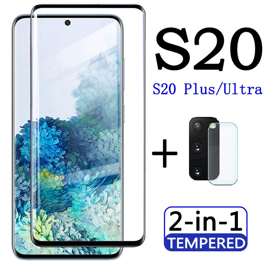 Kính cường lực bảo vệ màn hình và máy ảnh cho Samsung Galaxy S20 Ultra / S20 Plus / S20