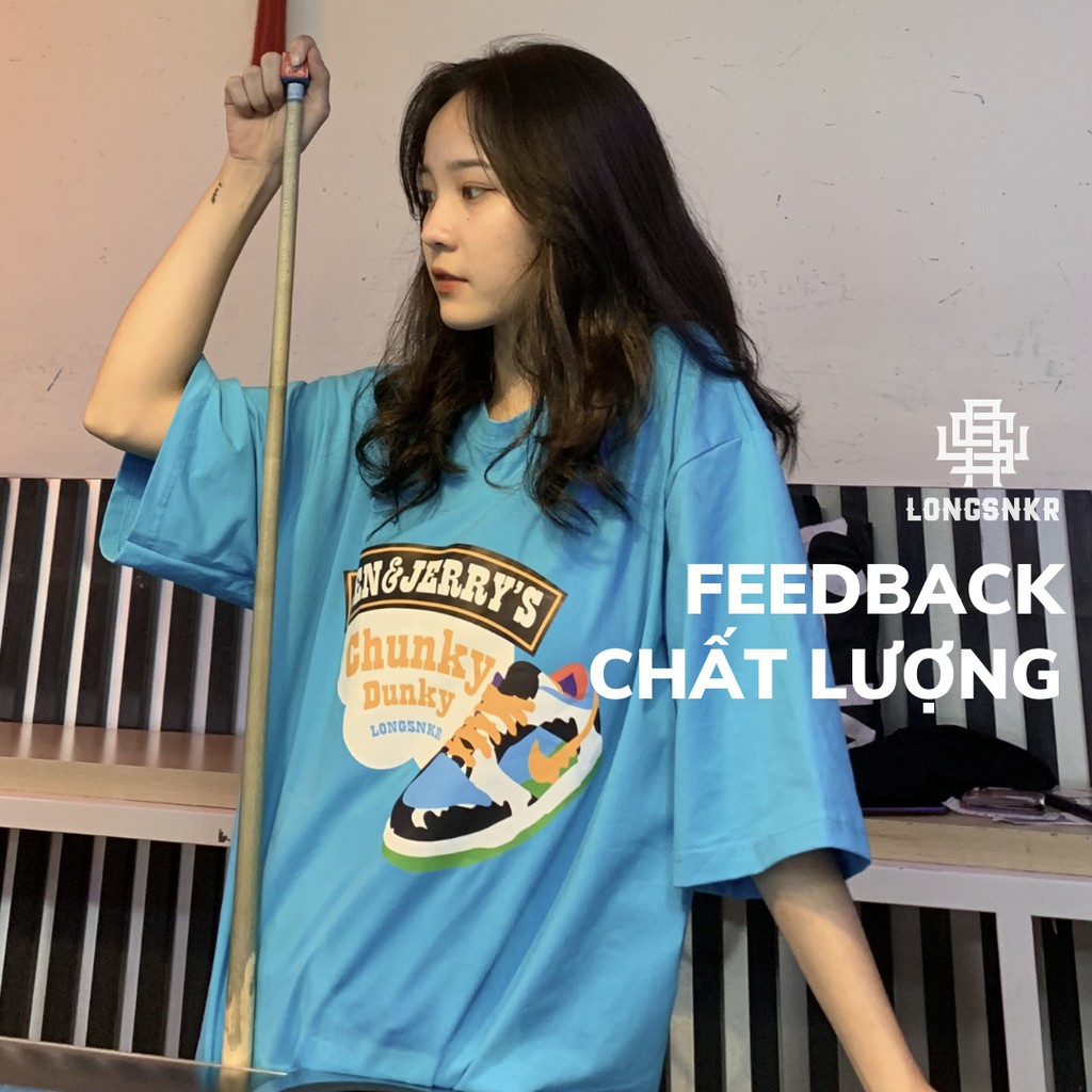 _Áo T-shirt Sneaker Zone áo thun unisex tay lỡ nam nữ chuẩn form, Longsnkr