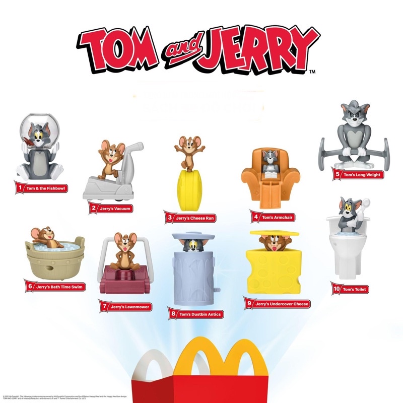 Mô Hình Tom and Jerry x McDonald’s