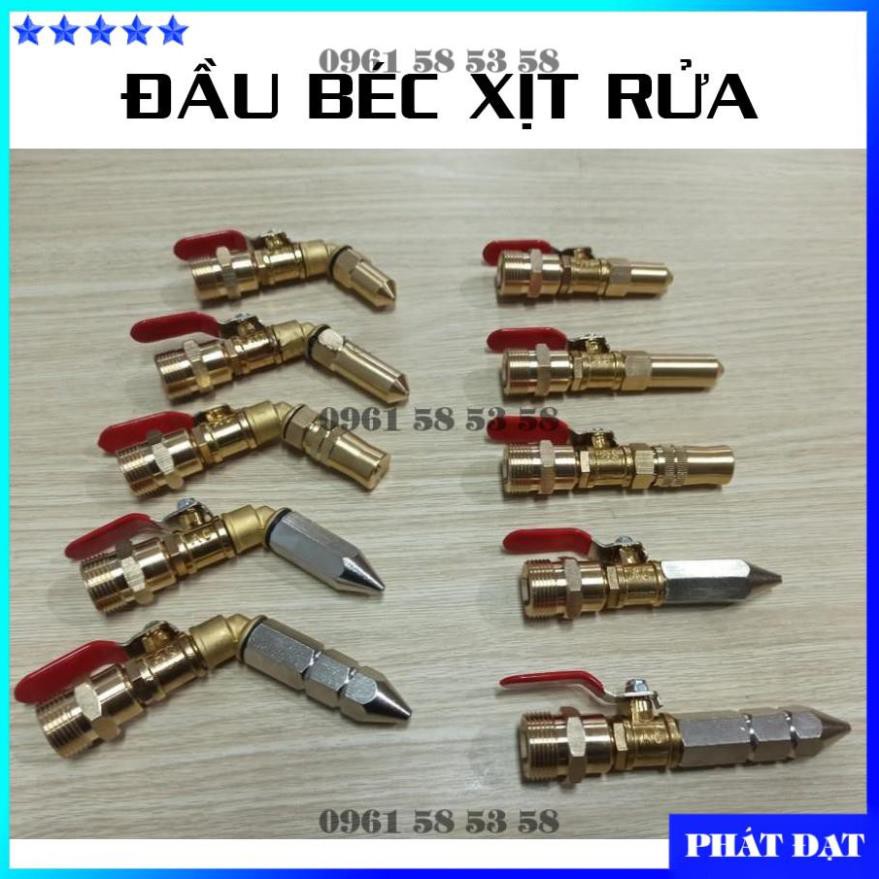 Béc xịt rửa máy lạnh béc phun thuốc các loại cong/thẳng Béc nhựa máy xịt rửa xe (PĐ)