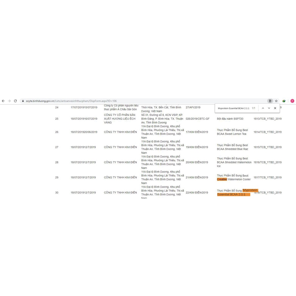 [SALE XẢ KHO] [GIÁ TỐT NHẤT] MYPROTEIN BCAA 2:1:1 POWDER 1KG | Tăng Khả Năng Hồi Phục Cơ Bắp