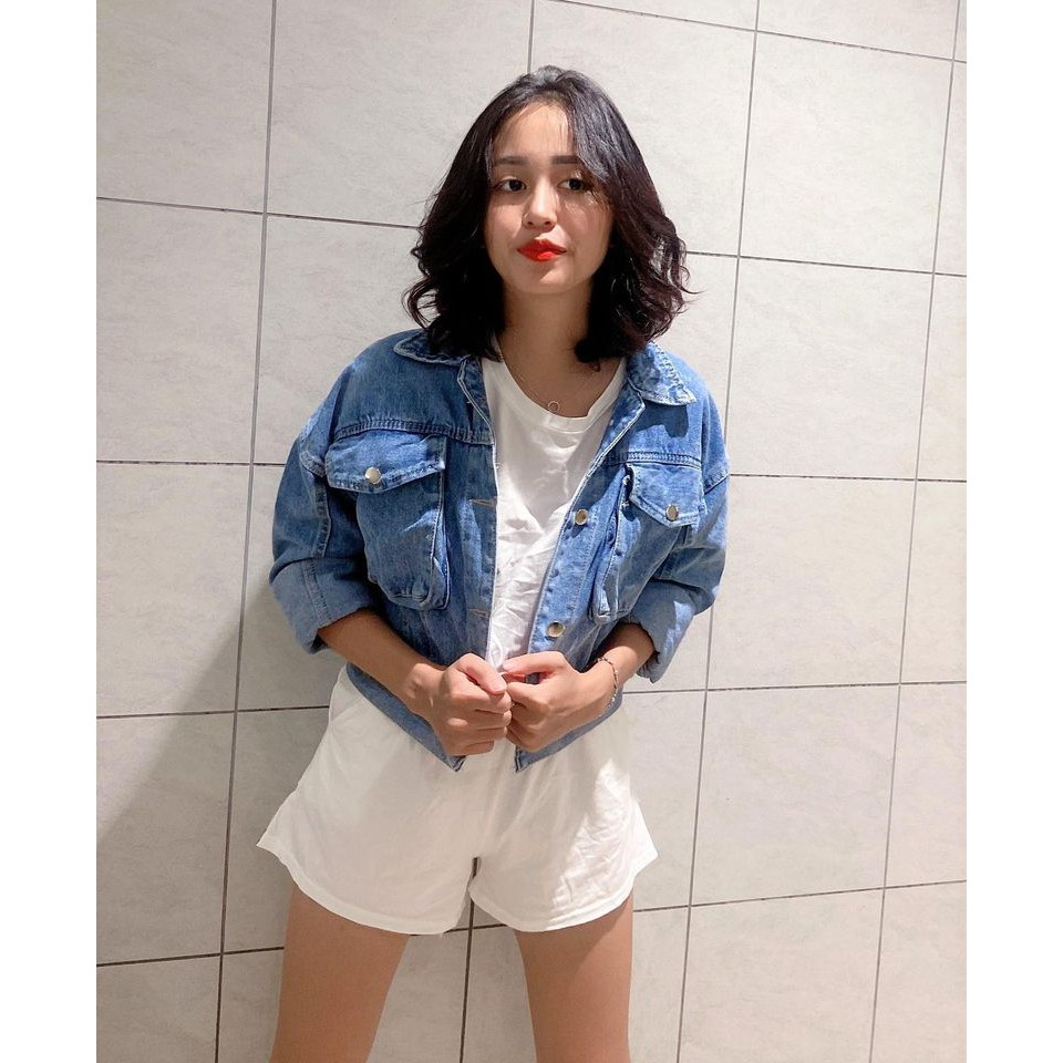 [HÀNG ĐẸP] ÁO KHOÁC JEAN NỮ CAO CẤP HÀN QUỐC