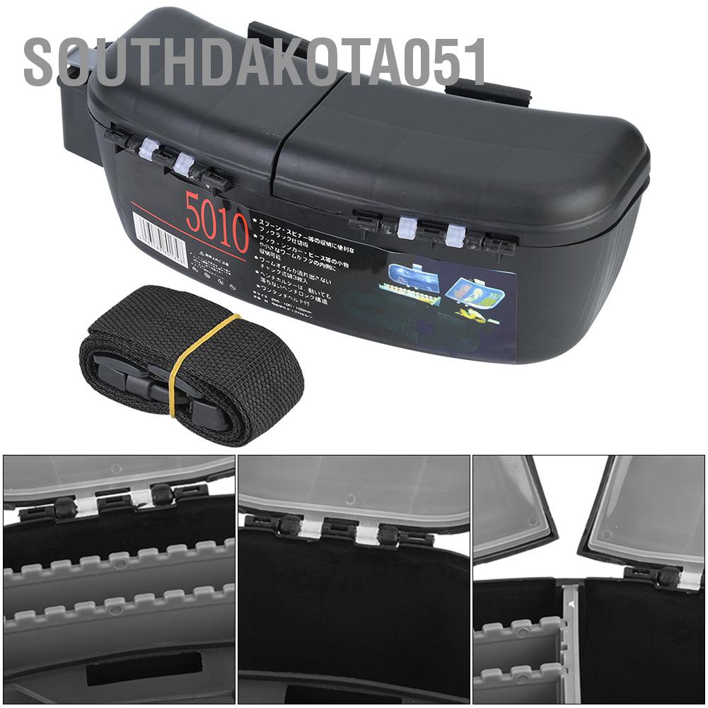 Hộp đựng mồi câu cá đeo thắt lưng đa năng tiện dụng