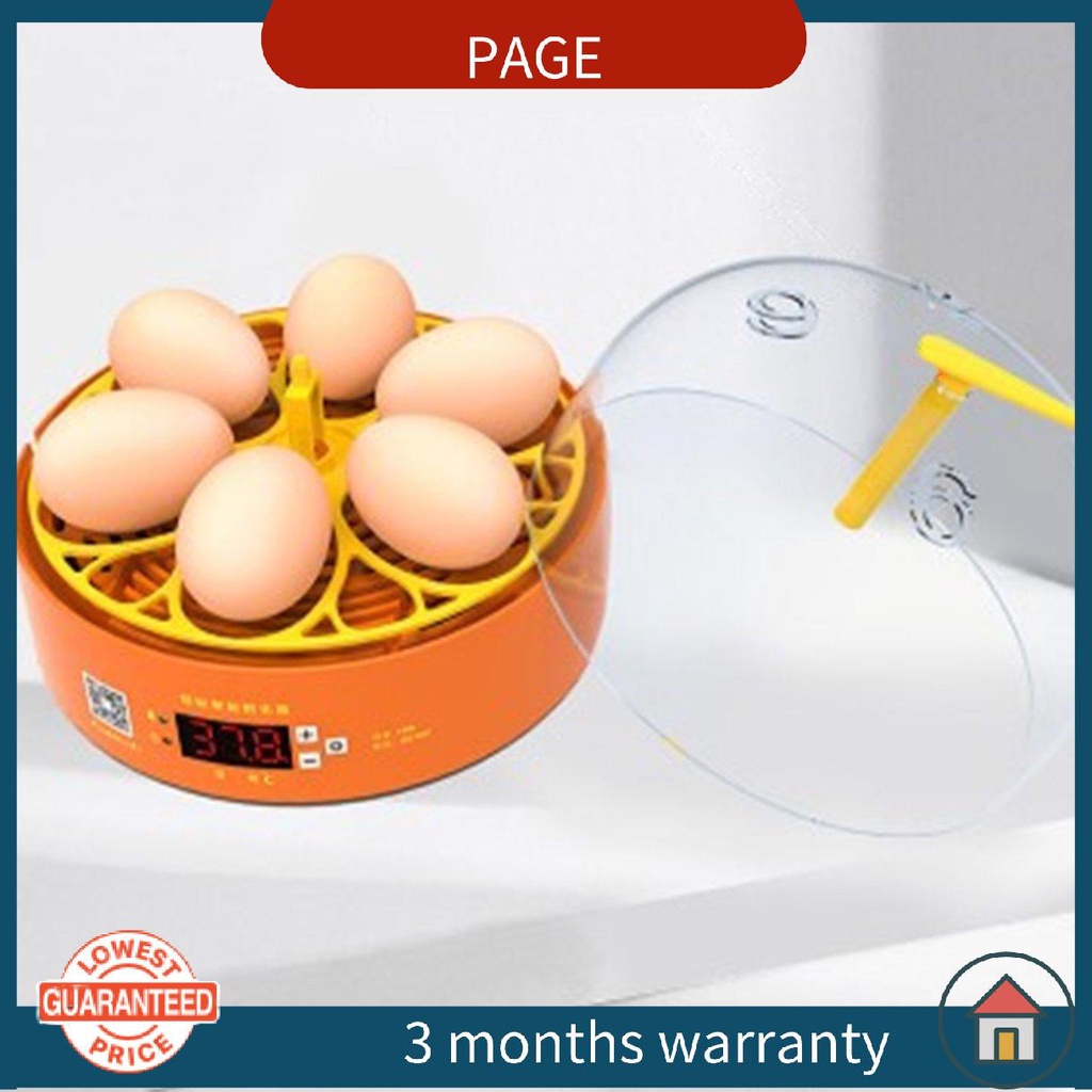 Máy ấp trứng Mini 6 quả tự động nhiệt độ
