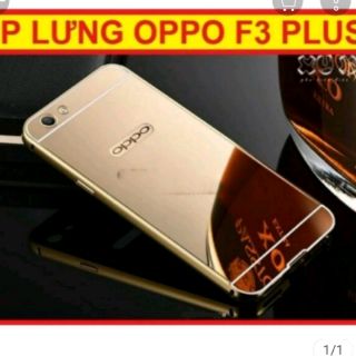 Ốp lưng tráng gương cho oppo F3 plus