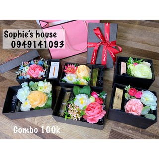 Hộp hoa đựng quà - Nowship nội thành HN