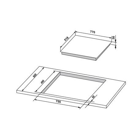 BH 3 năm - Bếp từ 3 vùng nấu Hafele HC-IS773EA  - Hàng chính hãng