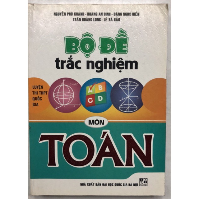 Sách - Bộ đề trắc nghiệm môn Toán