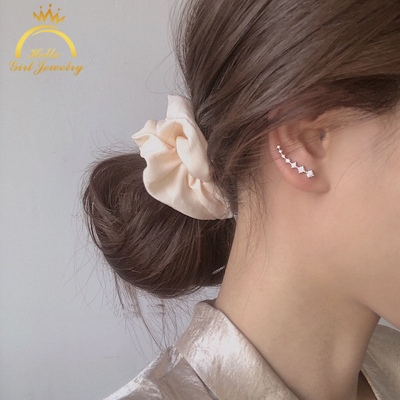 Bông Tai Dài Đính Đá Thời Trang Dành Cho Nữ