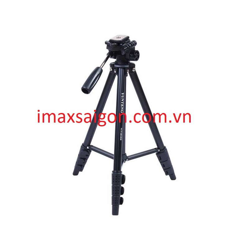 CHÂN MÁY ẢNH / TRIPOD YUNTENG 681, CAO TỐI ĐA 1.38M+Gá kẹp điện thoại