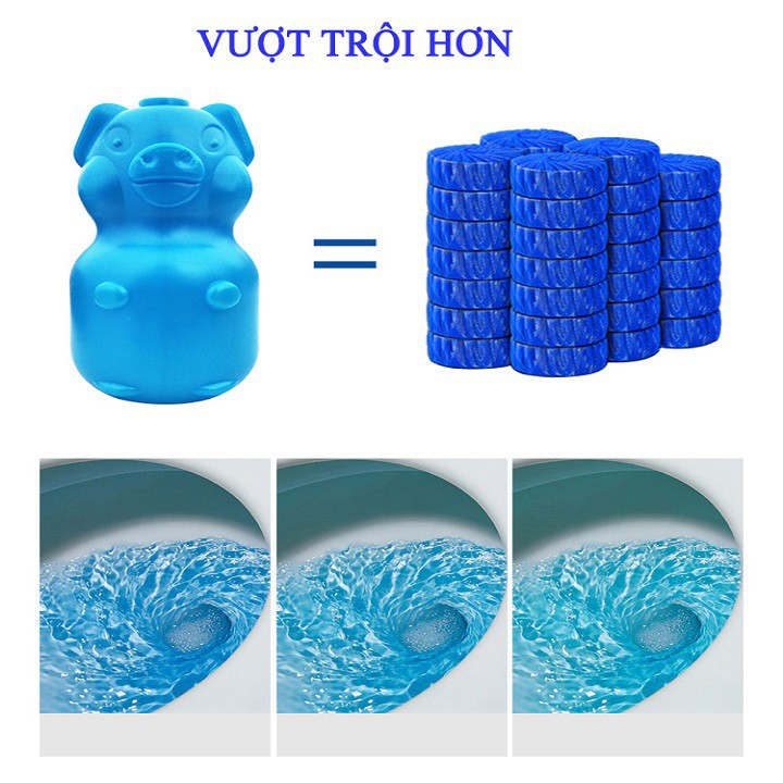 [Thanh lý 1 ngày] Lọ thả bồn cầu Hàn Quốc - Viên tẩy khử mùi Toilet
