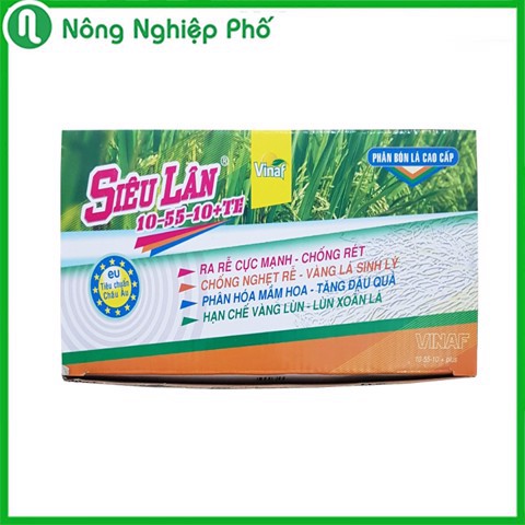 Phân Bón Vô Cơ Siêu Lân (10-55-10) Kích Thích Ra Rễ Và Phân Hóa Mầm Hoa Gói 15 Gram