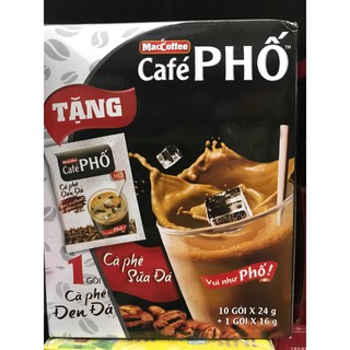 Cà phê Phố sữa đá 10 gói * 24g