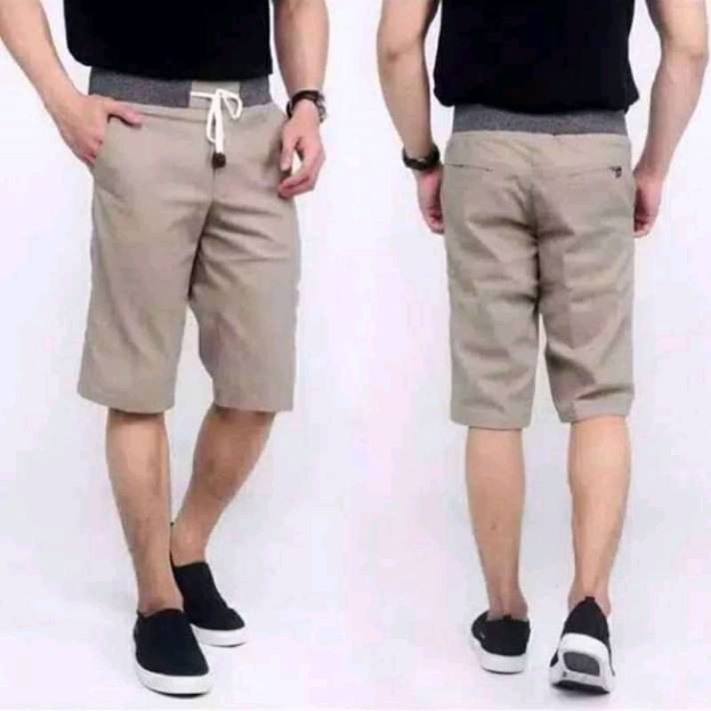 Quần Short chinos chất liệu Cotton sắt