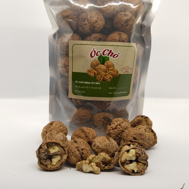 [Hàng Loại 1] 500gr Quả Óc Chó Nếp Rừng Sìn Hồ Sấy Khô, Tốt Cho Phụ Nữ Có Thai, Không Chất Bảo Quản,Tặng Kèm Lẫy Tách Vỏ | BigBuy360 - bigbuy360.vn