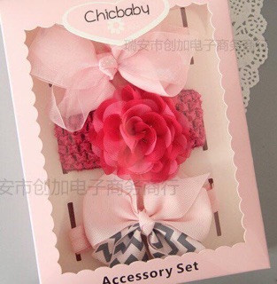 Cặp tóc băng đô Chicbaby