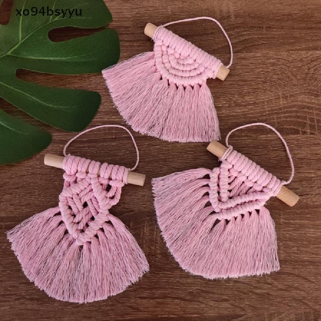 Thảm Macrame Đan Tay xo94bsyyu Có Tua Trang Trí Treo Tường