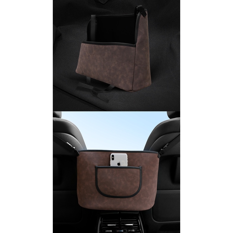 Ghế ô tô túi lưu trữ túi lưu trữ phụ kiện ô tô Túi để đồ trên ô tô Túi điều khiển trung tâm trên ô tô Túi đựng ghế sau ô tô Túi đựng đồ da lộn da lộn Túi đựng ghế ngồi Túi điều khiển trung tâm trên ô tô Lưới bảo quản ghế sau của ô tô Túi đựng đồ sau