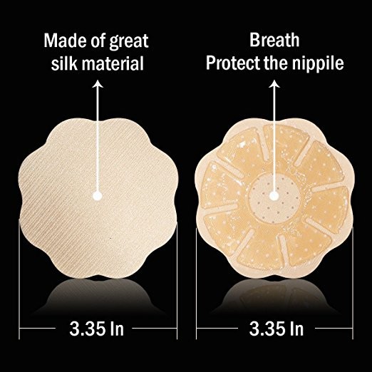 Vỏ bọc núm vú bằng silicon mỏng vô hình có thể tái sử dụng cho nữ