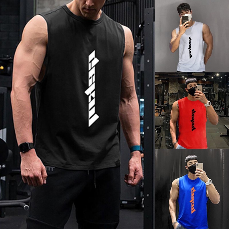 Áo ba lỗ nam tanktop tập gym, áo thun ba lỗ nam 𝗚𝗘𝗞𝗠 chơi bóng rỗ thể thao vải lụa cao cấp thoáng mát