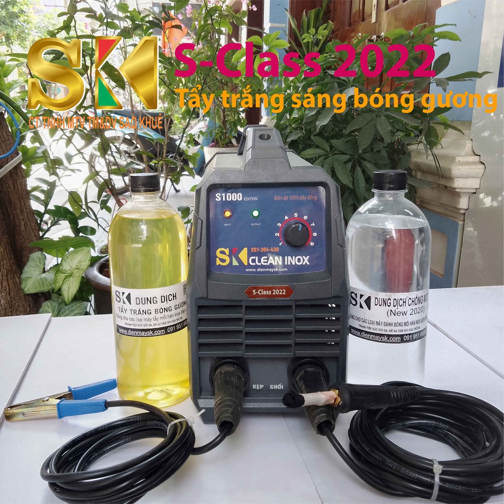 Máy tẩy bóng mối hàn inox 1000W