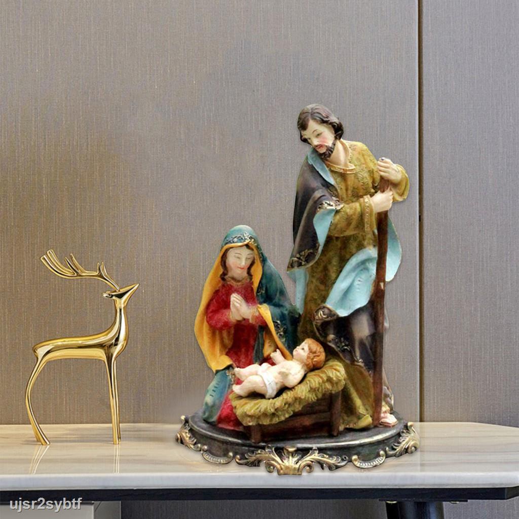 Siêu rẻ Mô hình tượng chúa Jesus trang trí giáng sinh