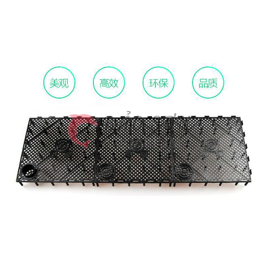 Tấm vỉ lọc đáy bể cá bằng nhựa 15x15cm