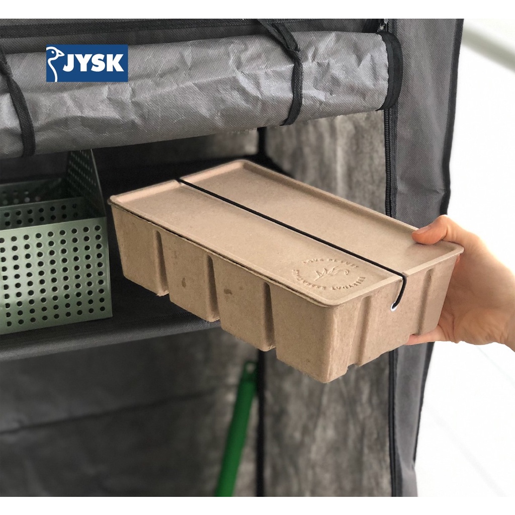 Hộp đựng | JYSK Bjork | giấy nén | tự nhiên | R28xD17xC8cm