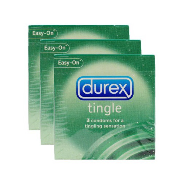 FOLLOW SHOP SĂN DEAL 5k Bao cao su Durex Tingle bạc hà the mát