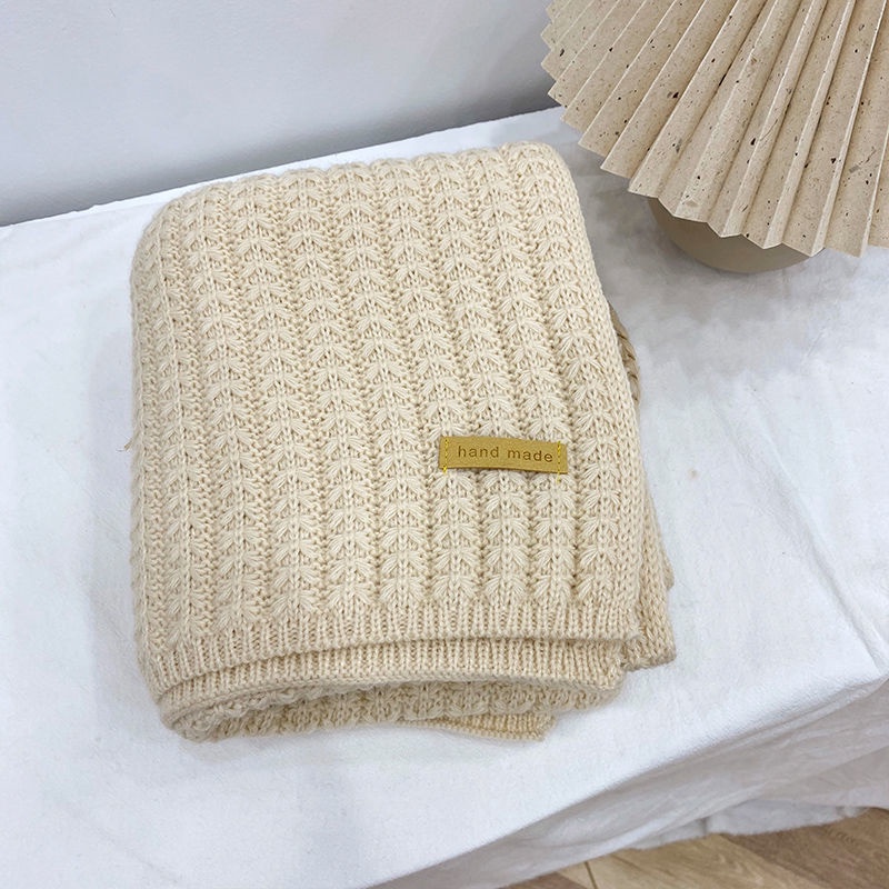 Khăn choàng cổ GAVINBROWN vải len phong cách Hàn ấm áp thời trang dành cho cặp đôi