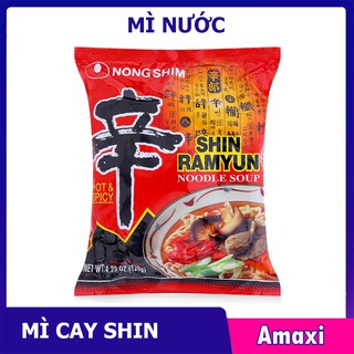 Mì Cay Nongshim Shin Ramyun 120g Mỳ Hàn Quốc