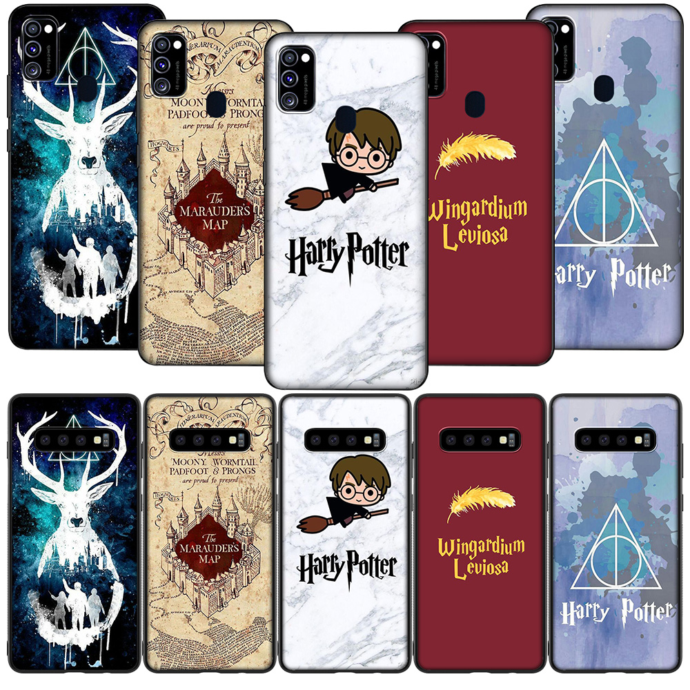 Ốp Lưng Silicone Mềm In Hình Harry Potter Cho Samsung A01 Eu A11 M11 A21 A21S A41 A51 A71 A81 A91