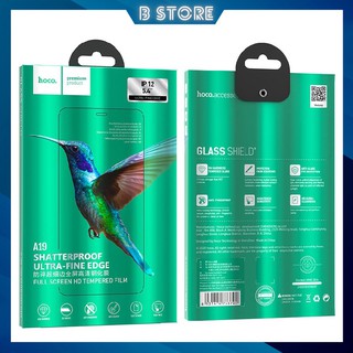 Kính cường lực full màn Hoco cá cấp A19 dành cho iphone12, Iphone 12 pro, iphone 12 mini