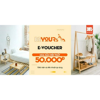 E-Voucher mua sắm nội thất trị giá 50.000đ tại showroom Beyours