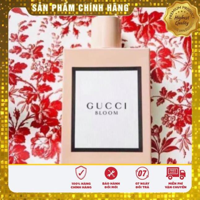 [Chính Hãng] Nước Hoa Nữ 𝗚𝘂𝗰𝗰𝗶 𝗕𝗹𝗼𝗼𝗺_ Cô Nàng Mang Phong Cách Vintage 100ml