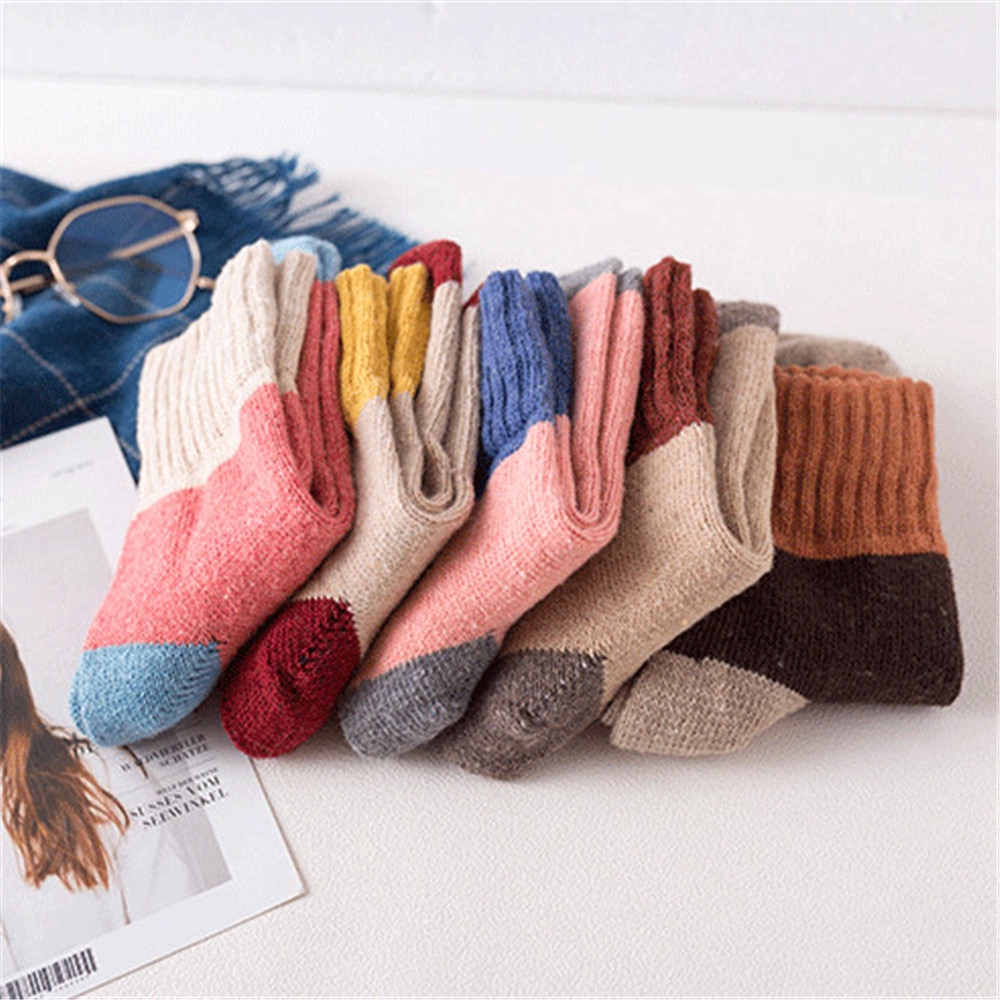 Vớ Len Dày Giữ Ấm Phong Cách Hàn Quốc Cho Nữ