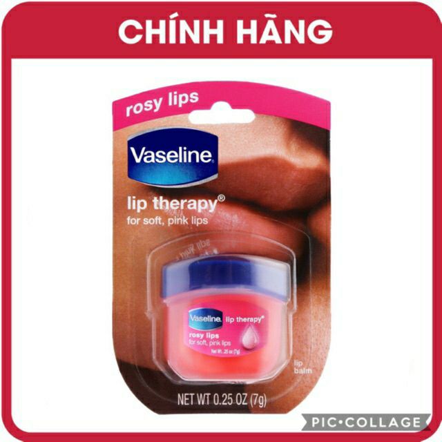 [RẺ VÔ ĐỊCH]Son Dưỡng Môi Vaseline Mùi Hoa Hồng Lip Therapy Rosy 7g | BigBuy360 - bigbuy360.vn