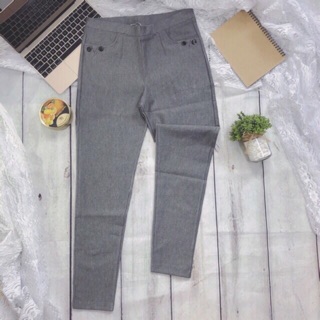 Quần thun cotton size đại dày loại 1