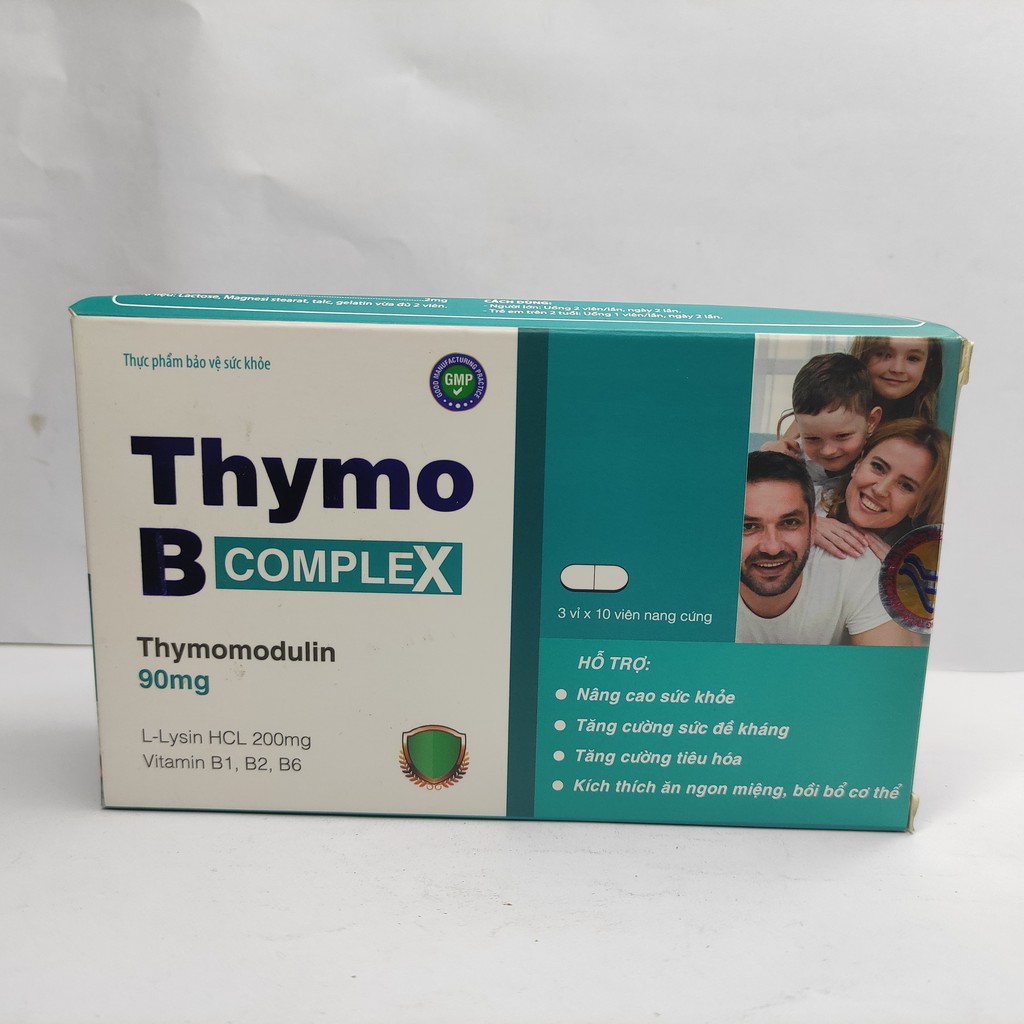 Thymo B compleX hộp 30 viên