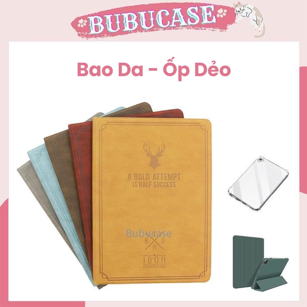 Bao Da / Ốp Dẻo Dành Cho Mini 1 / Mini 2 / Mini 3 - Tự Động Bật / Tắt Máy Khi Đóng Case - Hàng Cao Cấp
