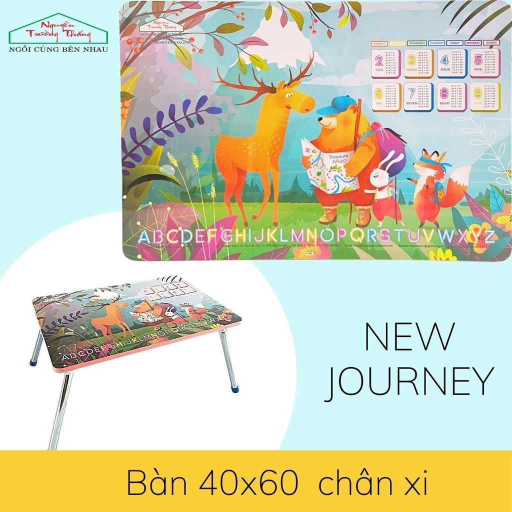 Bàn xếp học sinh xếp gọn 4 chân | Bàn xếp sinh viên ngồi đất size 40*60 | NGUYỄN TRƯỜNG THẮNG Folding Table