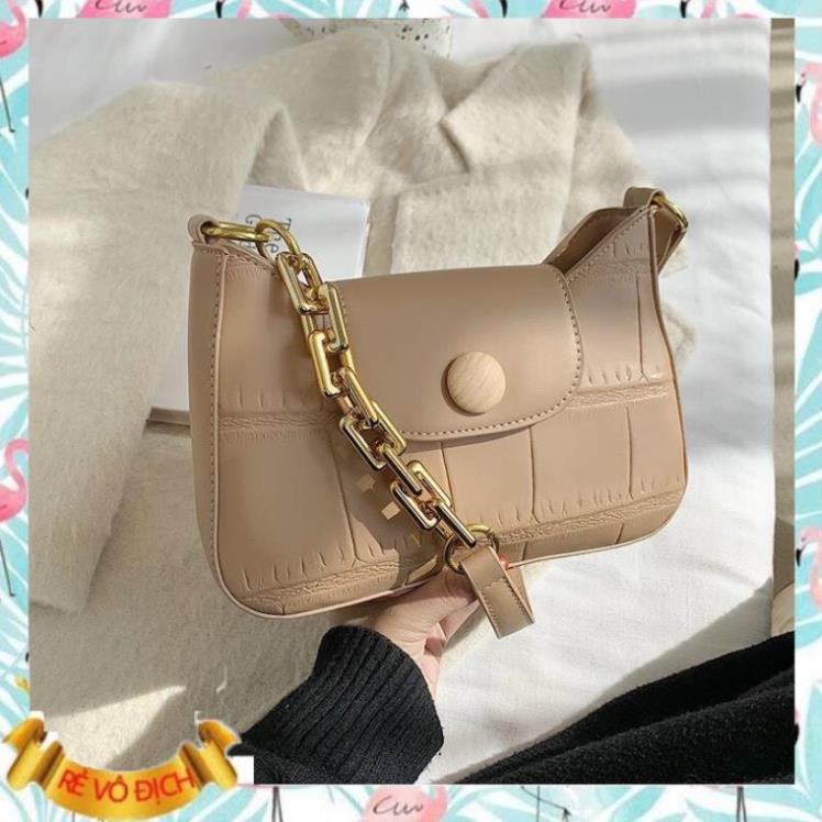 Hàng Cao Cấp -  Túi Xách Nữ- Kẹp Nách Cúc- Sang Trọng - shop chịu ship 100% | BigBuy360 - bigbuy360.vn
