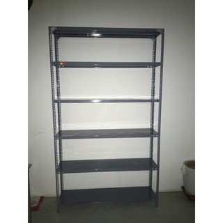 Kệ sắt v lỗ đa năng 6 tầng cao 1,5m, rộng 30cm, dài 120cm