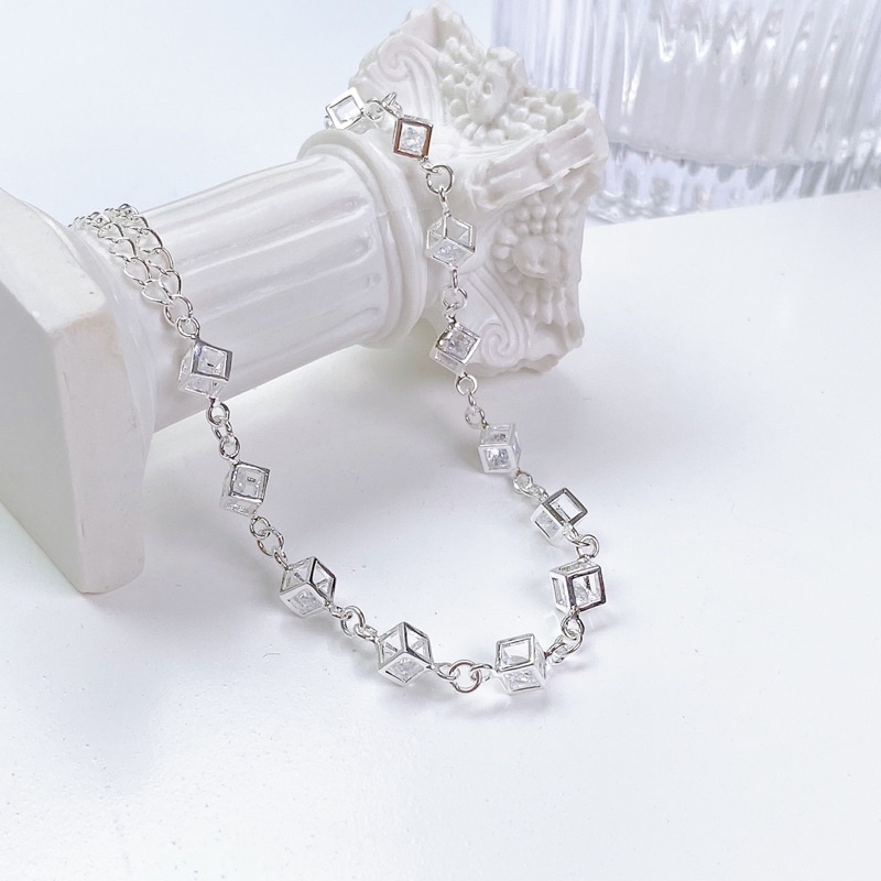 lắc tay bạc nữ thập phương tâm pha lê sang trọng LT023 - Cam kết chuẩn bạc | BigBuy360 - bigbuy360.vn
